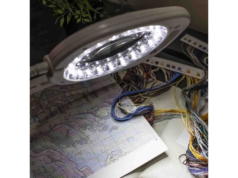 PURElite LED 4-in-1 Crafters draadloze loeplamp