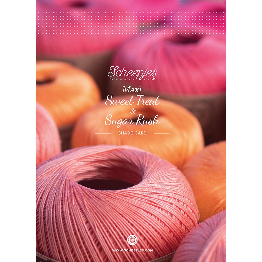Kleurenkaart Scheepjes Maxi Sweet Treat en Sugar Rush | Het Wolhuis Kleurenkaart Scheepjes Maxi Sweet Treat en Sugar Rush