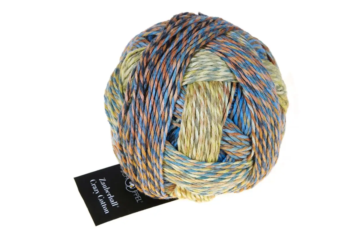 Schoppel Wolle Zauberball Crazy Cotton | Het Wolhuis Schoppel Wolle Zauberball Crazy Cotton-2366 Urgestein | Het Wolhuis