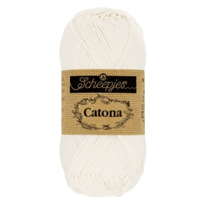 Scheepjes Catona 25 gram-105 Bridal White