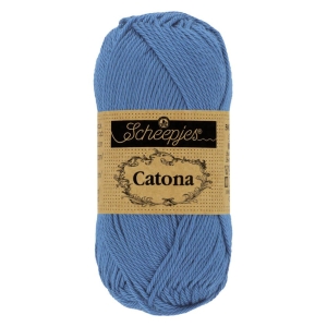 Scheepjes Catona 25 gram-261 Capri Blue