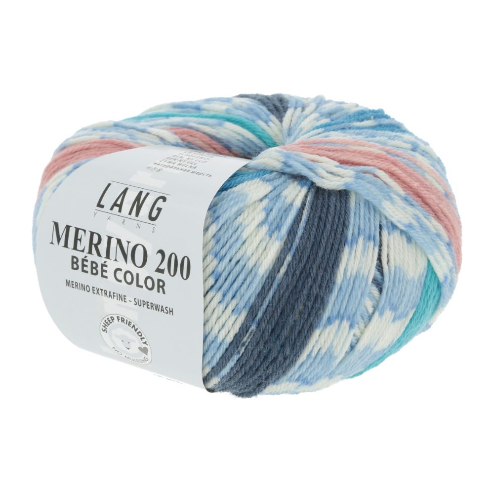 Lang Yarns Merino 200 Bebe Color-155.0320