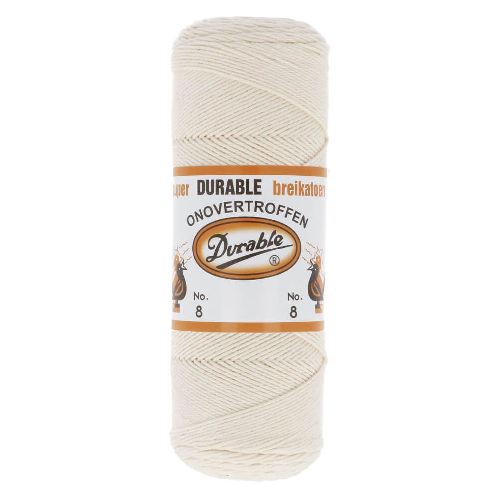 Durable Breikatoen no.8 | Het Wolhuis Durable Breikatoen 8-Ecru | Het Wolhuis