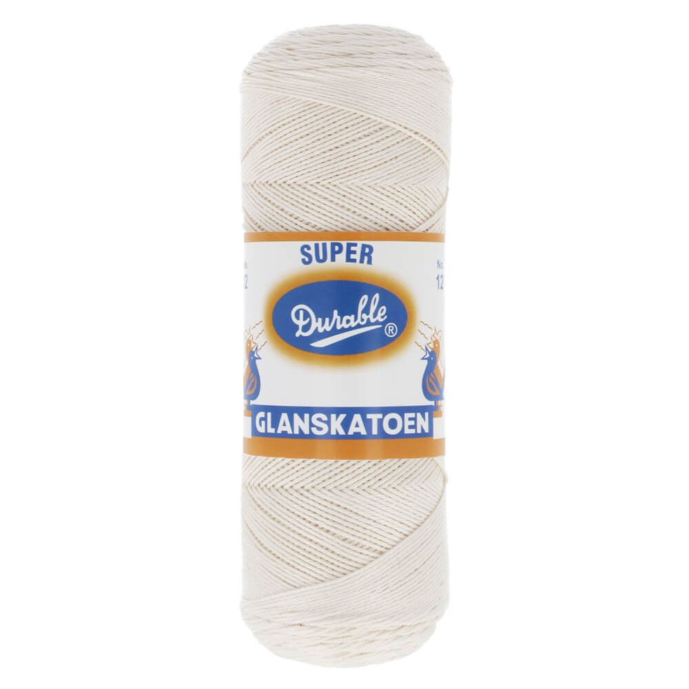Durable Glanskatoen No.12 | Het Wolhuis Durable Glaskatoen 12-Ecru