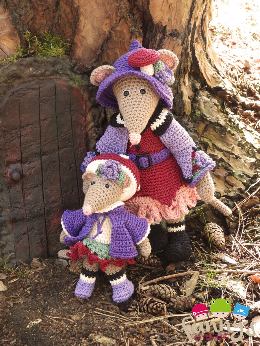 Funny Mouse set Maggy en Paddy | Het Wolhuis Funny Mouse set Maggy en Paddy | Het Wolhuis