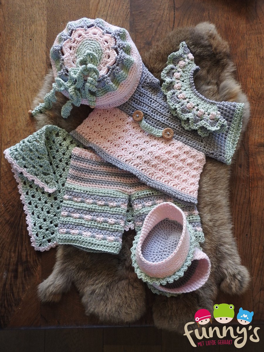 Funny XXL Funny Kledingset Spring Soft | Het Wolhuis Funny XXL Funny Kledingset Spring Soft | Het Wolhuis