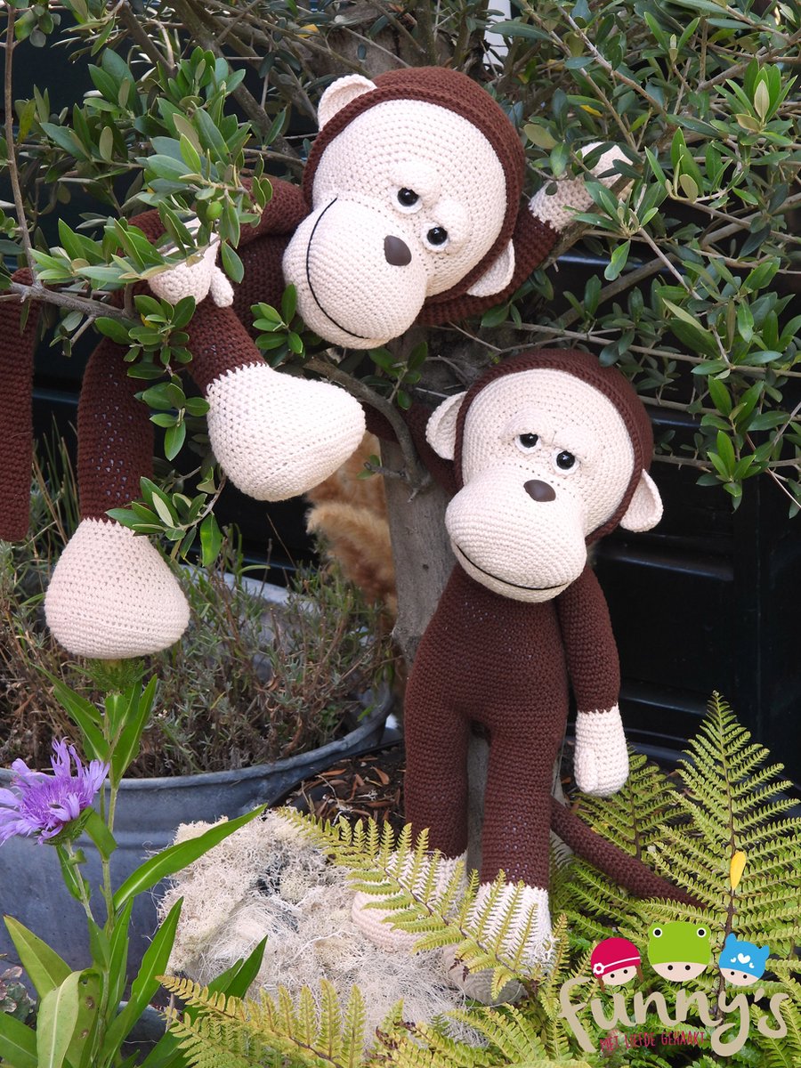 Funny XXL Funny Monkey basic Browny | Het Wolhuis Funny XXL Funny Monkey basic Browny