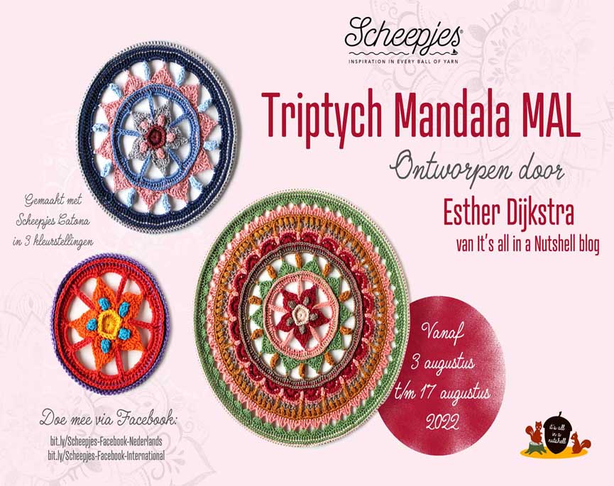 Mindful Maken met de Triptych Mandala MAL
