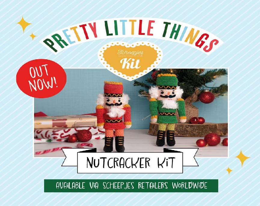 Heerlijk Kersthaken met de Scheepjes Nutcracker Kit