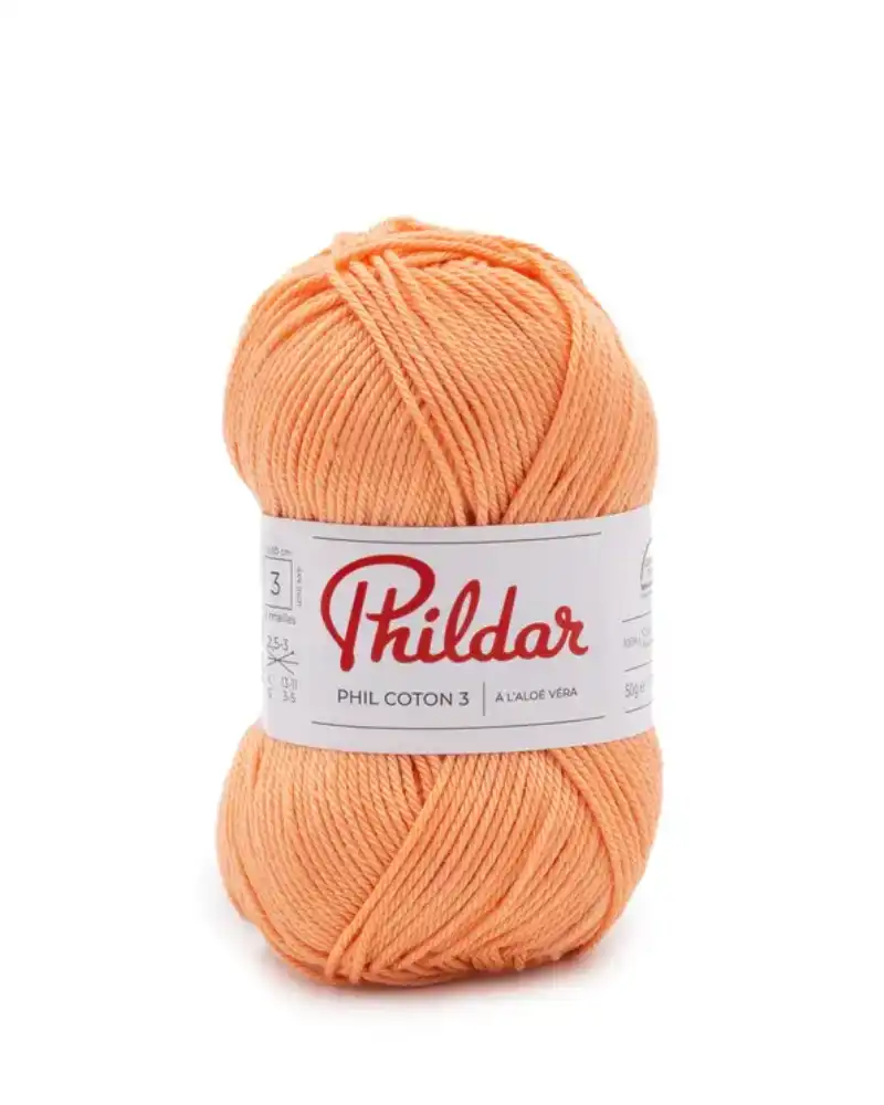 Phildar Phil Coton 3 | Het Wolhuis Phildar Phil Coton 3-Abricot | Het Wolhuis
