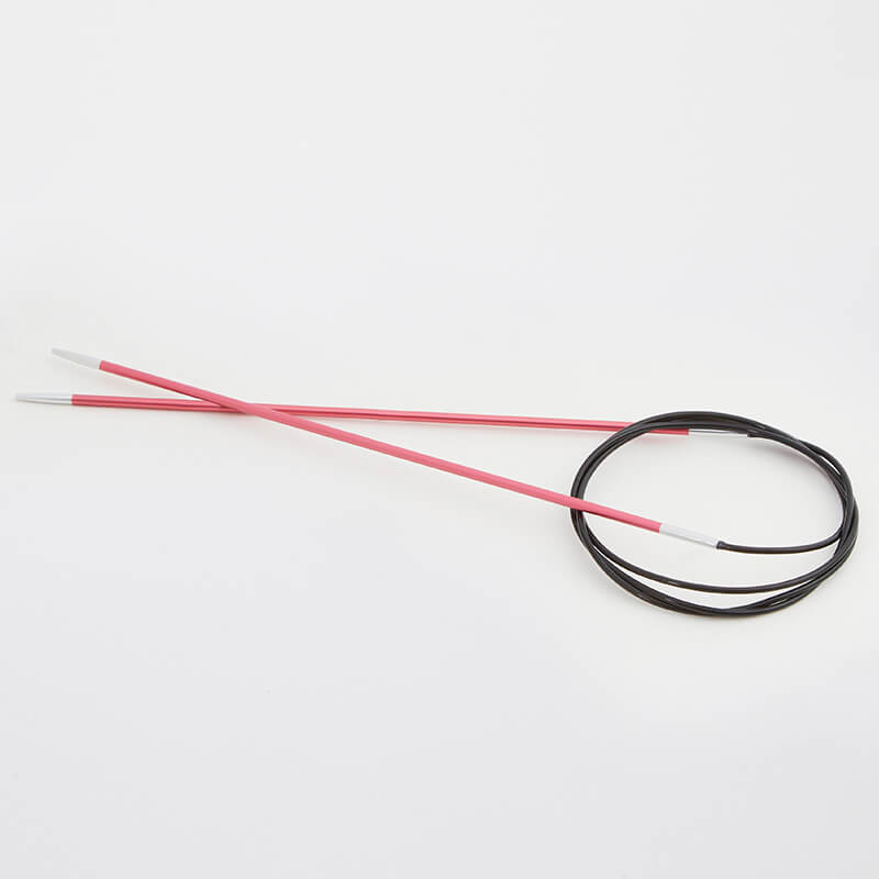 KnitPro Zing Rondbreinaald 60cm | Het Wolhuis KnitPro Zing Rondbreinaald - 2mm