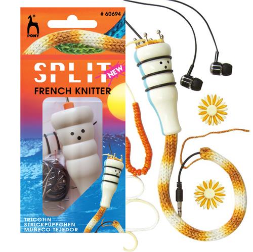 Pony Split French Knitter, uitklapbaar punnikpopje-60694 | Het Wolhuis Pony Split French Knitter, uitklapbaar punnikpopje-60694