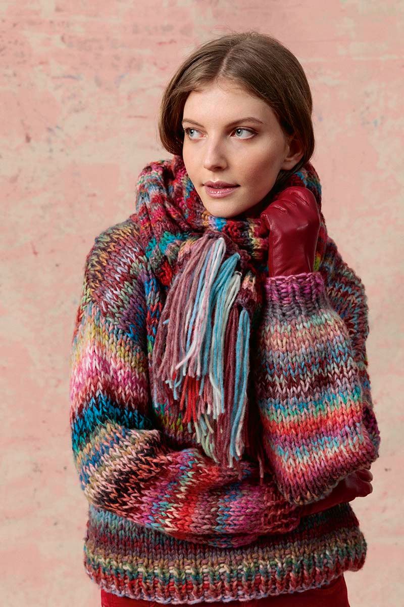 Lang Yarns - Sjaal - Punto 31-04 | Het Wolhuis Lang Yarns - Sjaal - Punto 31-04
