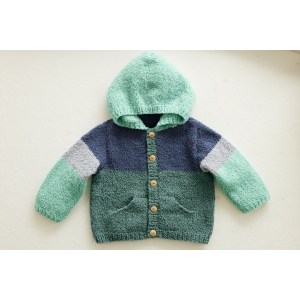 Phildar - Vest met Capuchon Conrad - 223-27 | Het Wolhuis