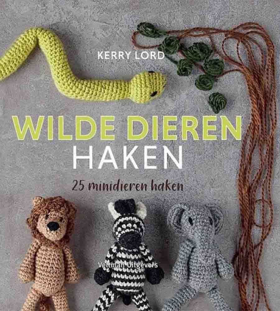 Wilde dieren haken - Kerry Lord | Het Wolhuis Wilde dieren haken - Kerry Lord