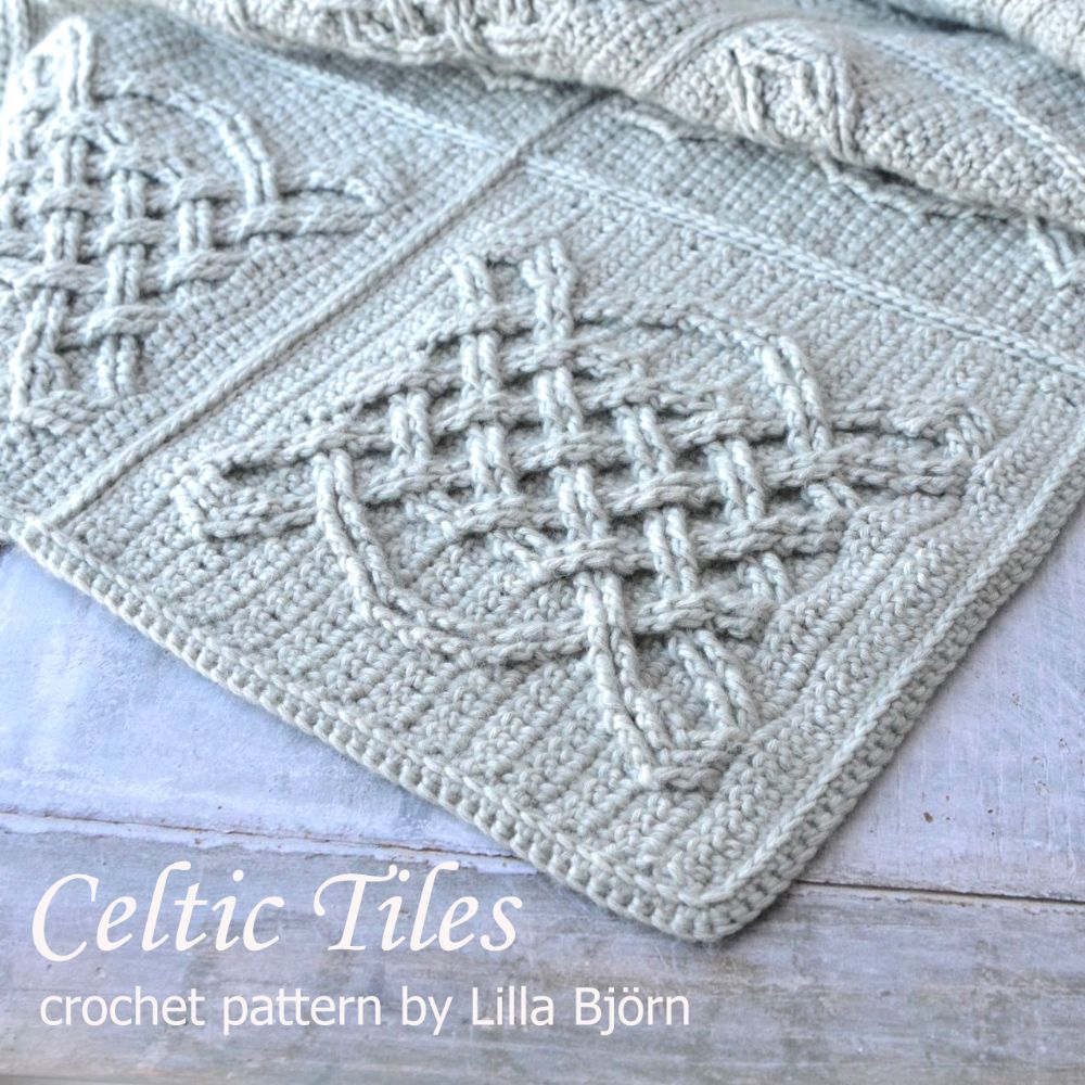 Celtic Tiles Blanket by Lilla Bjorn | Het Wolhuis Celtic Tiles Blanket by Lilla Bjorn | Het Wolhuis