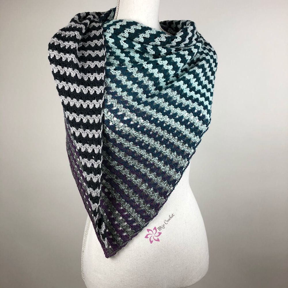 Inception Shawl by Mijo Crochet | Het Wolhuis Inception Shawl by Mijo Crochet