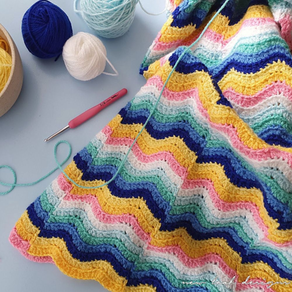 Next Step Blanket by New Leaf Design | Het Wolhuis Next Step Blanket by New Leaf Design
