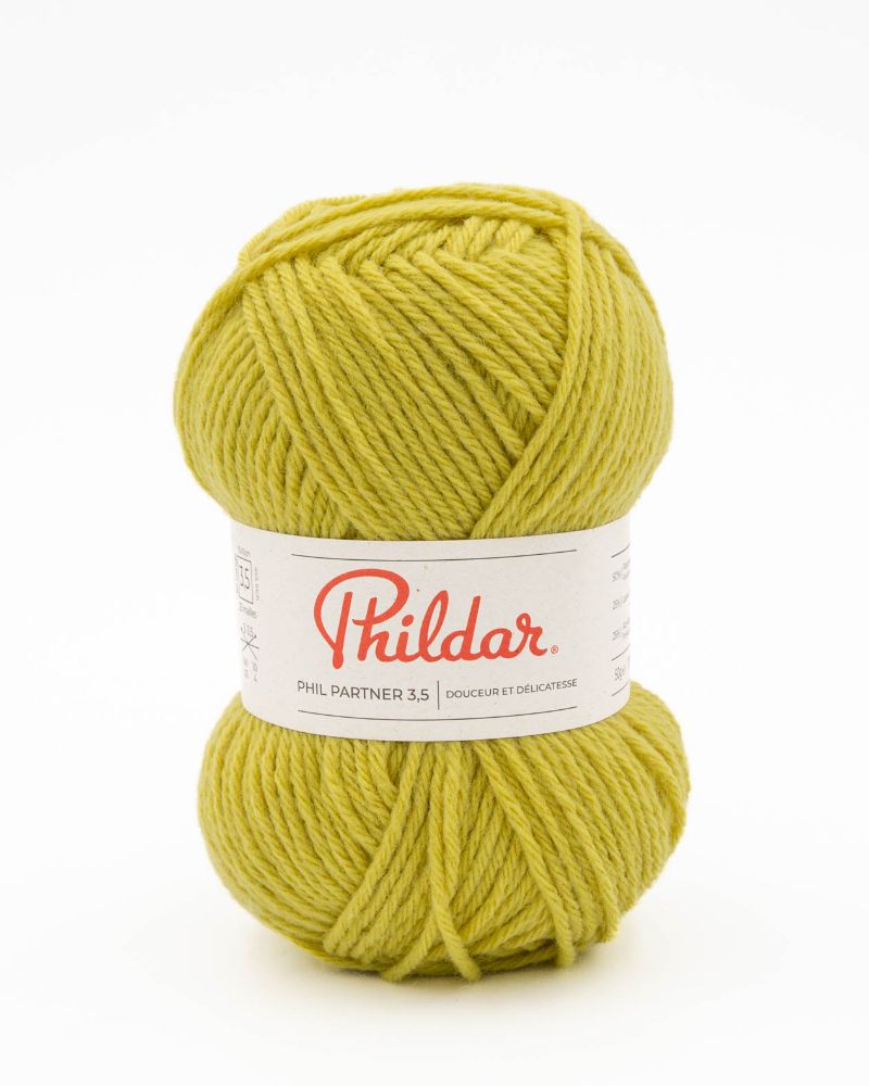 Phildar Partner 3,5 | Het Wolhuis Phildar Partner 3,5 Absinthe | Het Wolhuis