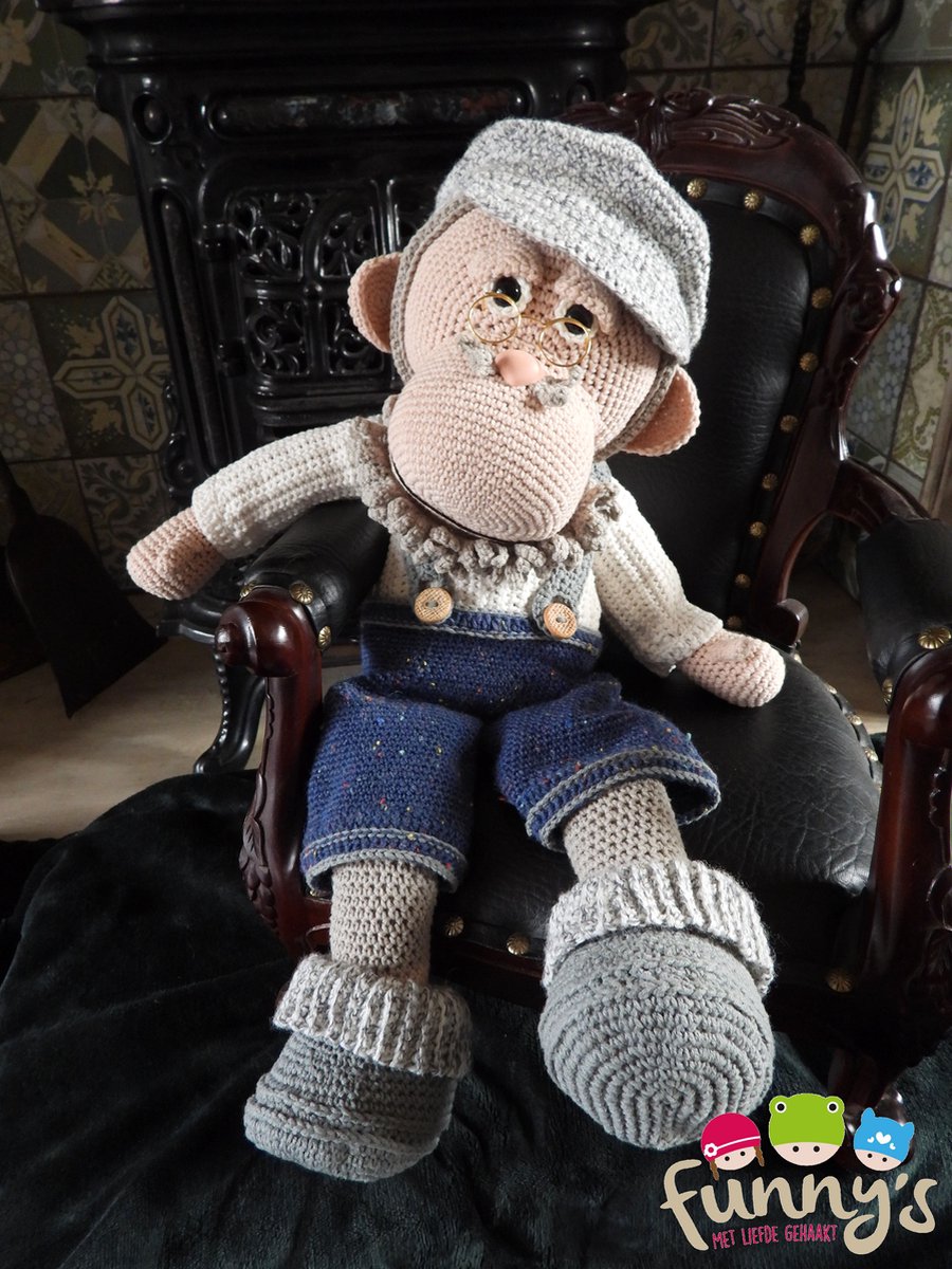 Funny XXL Funny kledingset Vintage Grandpa | Het Wolhuis Funny XXL Funny kledingset Vintage Grandpa | Het Wolhuis