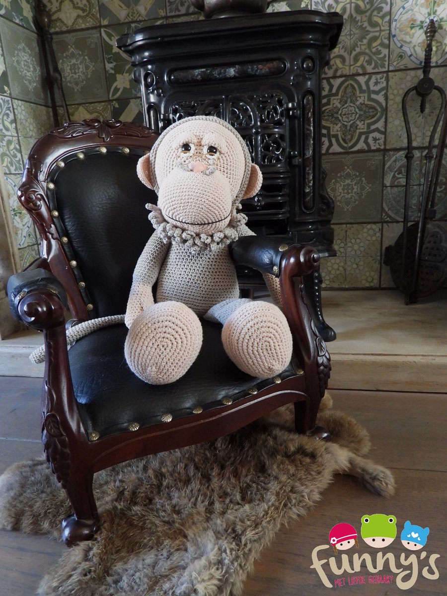 Funny XXL Funny Monkey basic Grandpa | Het Wolhuis Funny XXL Funny Monkey basic Grandpa