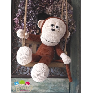 Funny XXL Funny Monkey basic Rusty