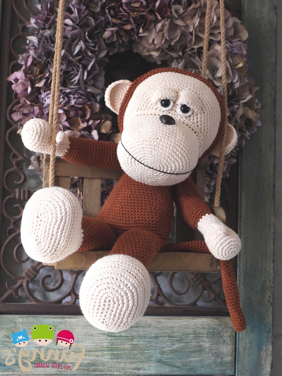 Funny XXL Funny Monkey basic Rusty | Het Wolhuis Funny XXL Funny Monkey basic Rusty