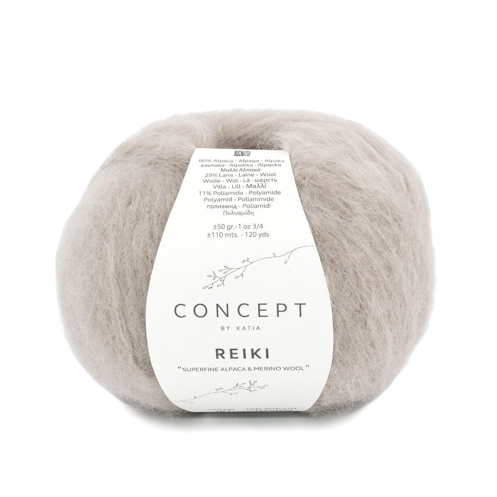 Katia Reiki | Het Wolhuis Katia Reiki - 101 Licht grijs