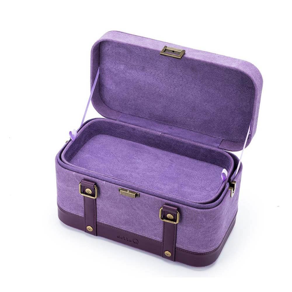 Della Q Train case 30,5x15,3x12,7cm | Het Wolhuis Della Q Train case 30,5x15,3x12,7cm | Het Wolhuis