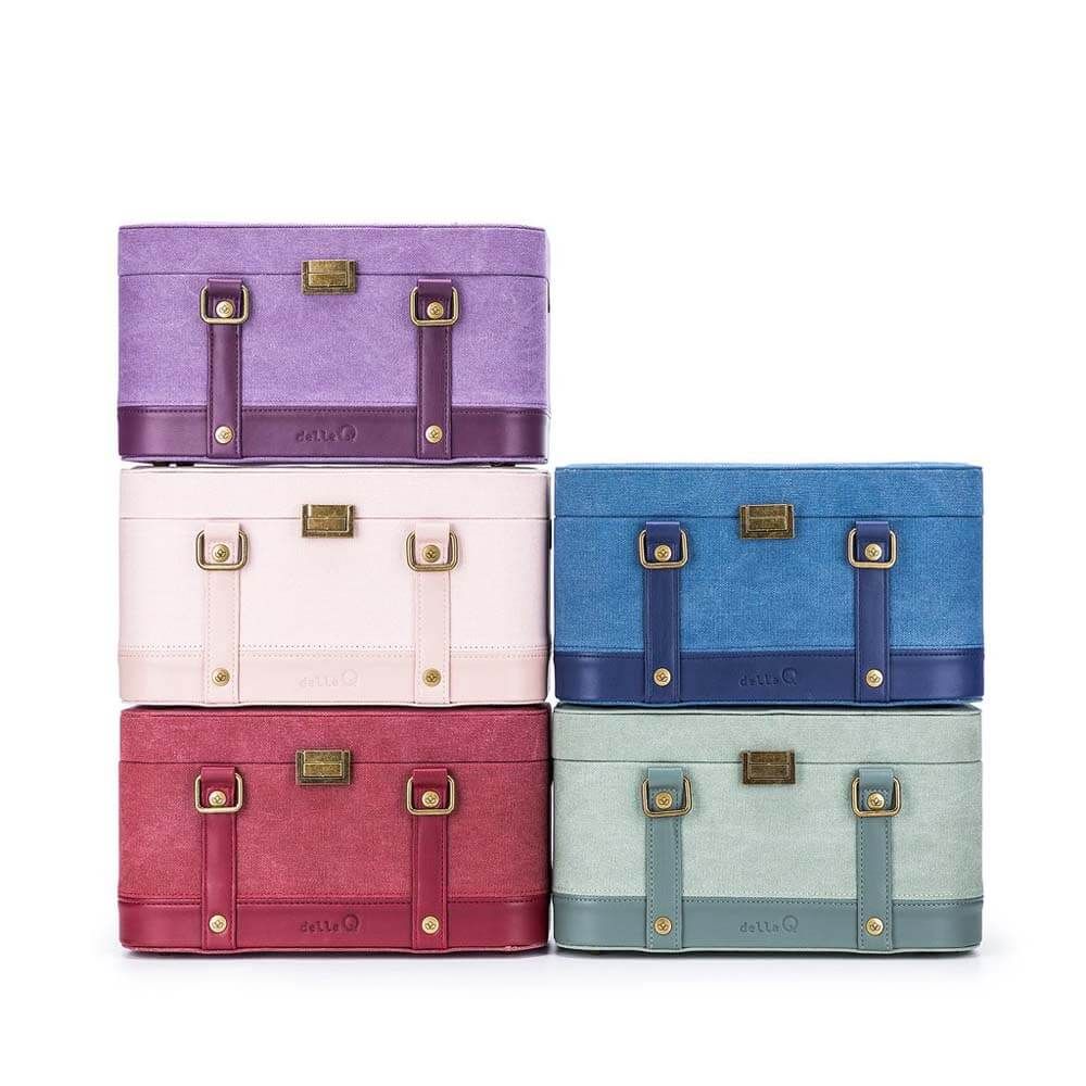 Della Q Train case 30,5x15,3x12,7cm | Het Wolhuis Della Q Train case 30,5x15,3x12,7cm