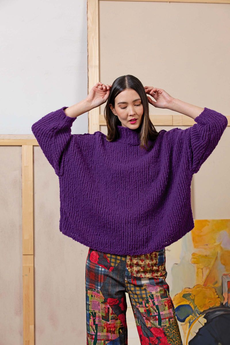 Lang Yarns - Trui Lisette - 65-02 | Het Wolhuis Lang Yarns - Trui Lisette - 65-02 | Het Wolhuis