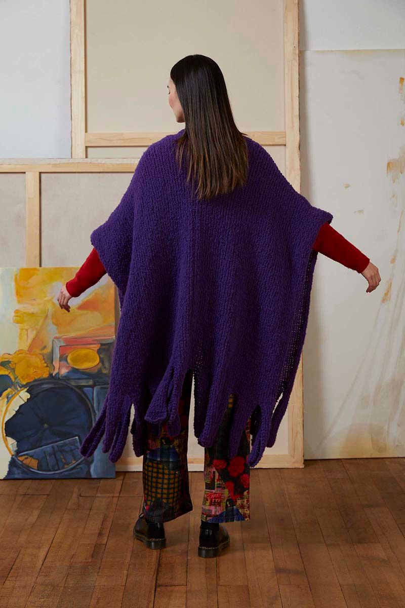Lang Yarns - Poncho Meghan - 65-03 | Het Wolhuis Lang Yarns - Poncho Meghan - 65-03 | Het Wolhuis