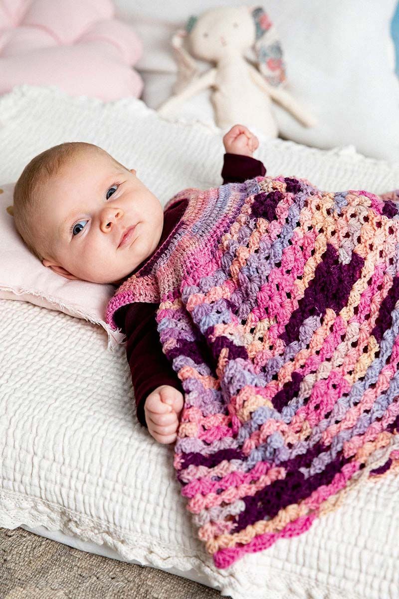 Lang Yarns - Jurk - 54-13 | Het Wolhuis Lang Yarns - Gehaakte Jurk - 54-13 | Het Wolhuis