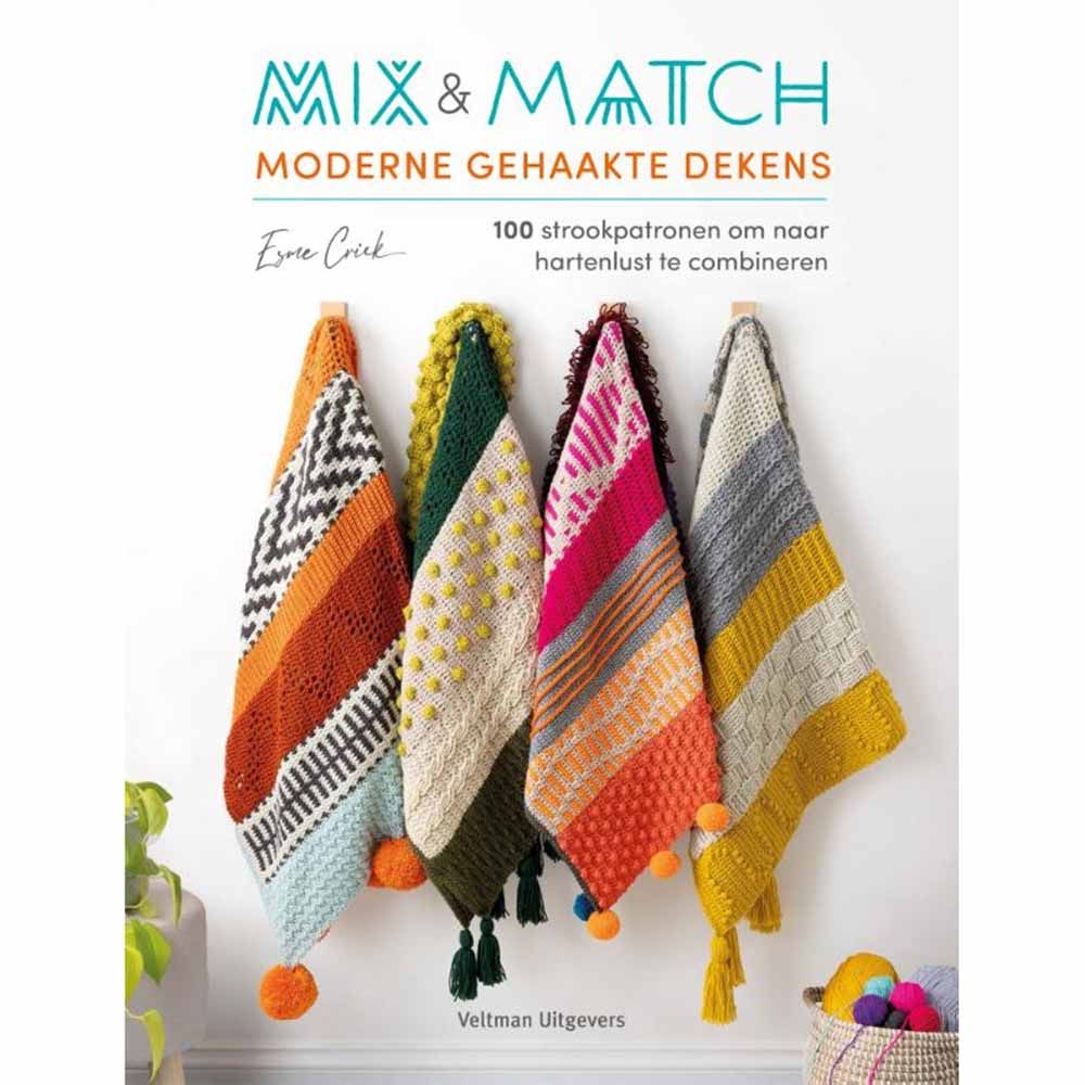 Mix & Match Moderne gehaakte dekens - Esme Crick | Het Wolhuis Mix & Match Moderne gehaakte dekens - Esme Crick | Het Wolhuis