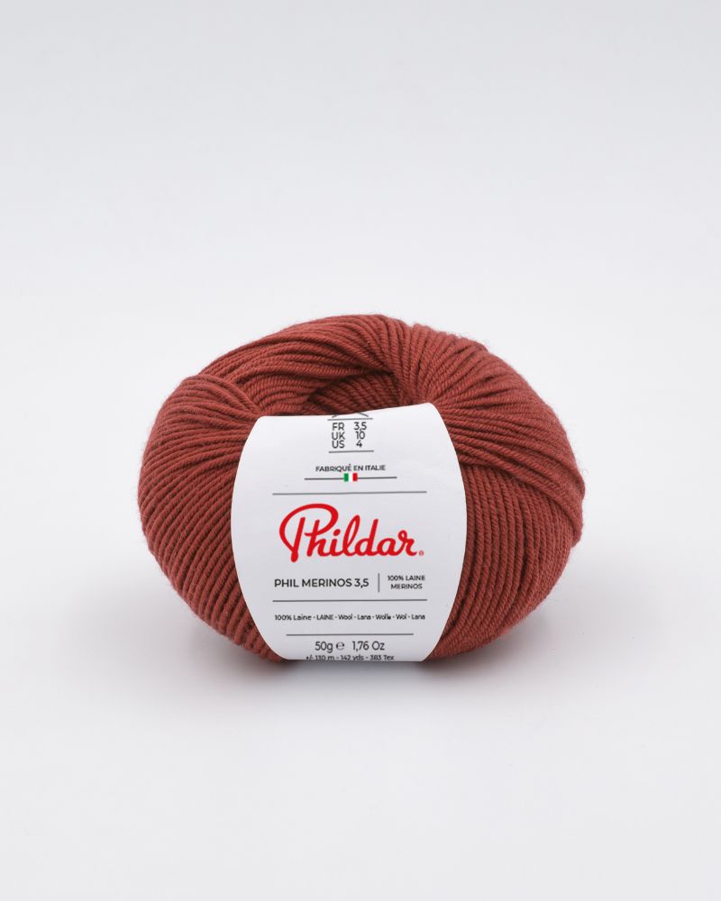 Phildar Merinos 3.5 | Het Wolhuis Phildar Merinos 3.5 - Acajou