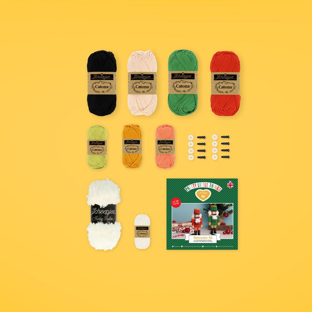 Scheepjes Nutcracker haakkit Catona en Furry Tales | Het Wolhuis Scheepjes Nutcracker haakkit Catona en Furry Tales