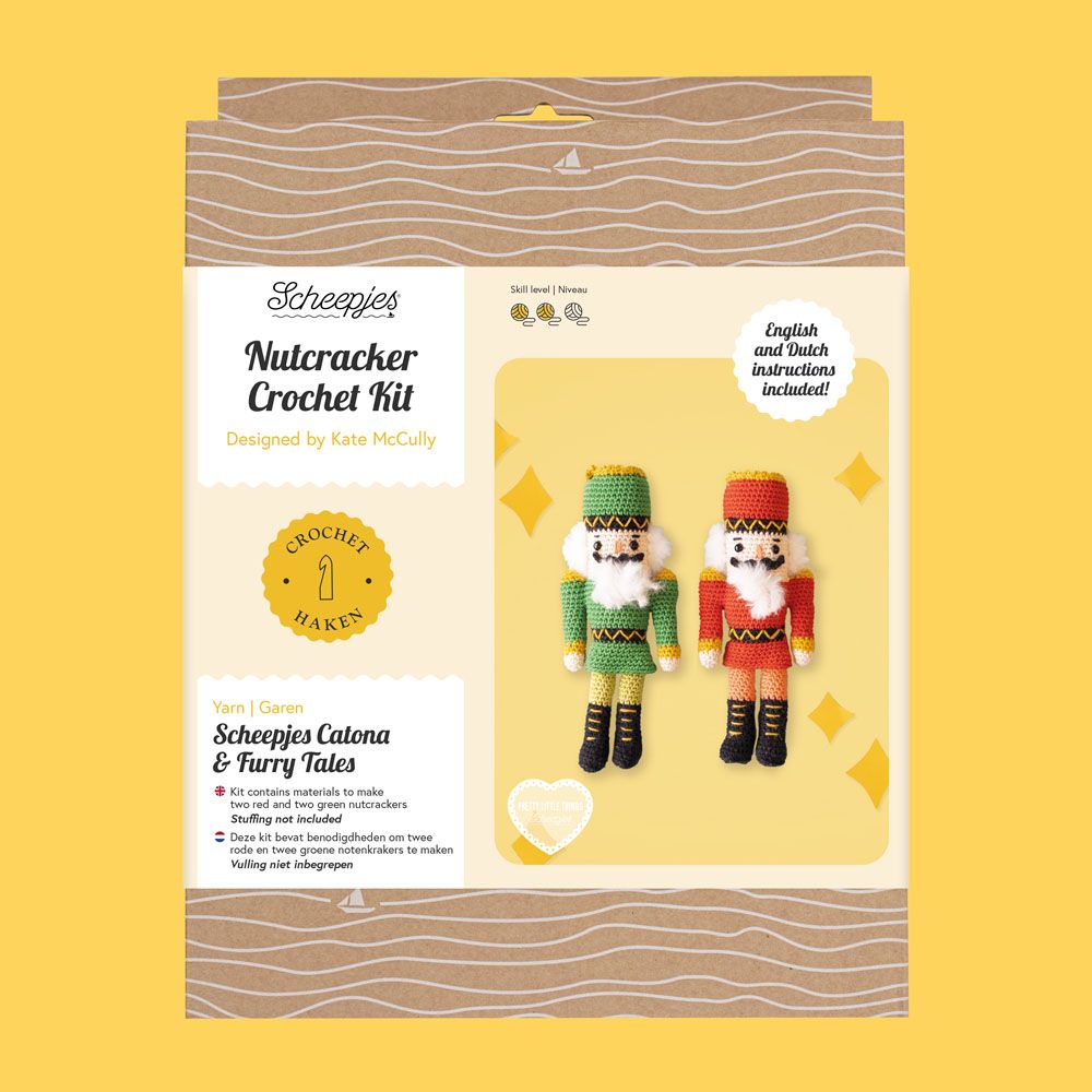 Scheepjes Nutcracker haakkit Catona en Furry Tales | Het Wolhuis Scheepjes Nutcracker haakkit Catona en Furry Tales