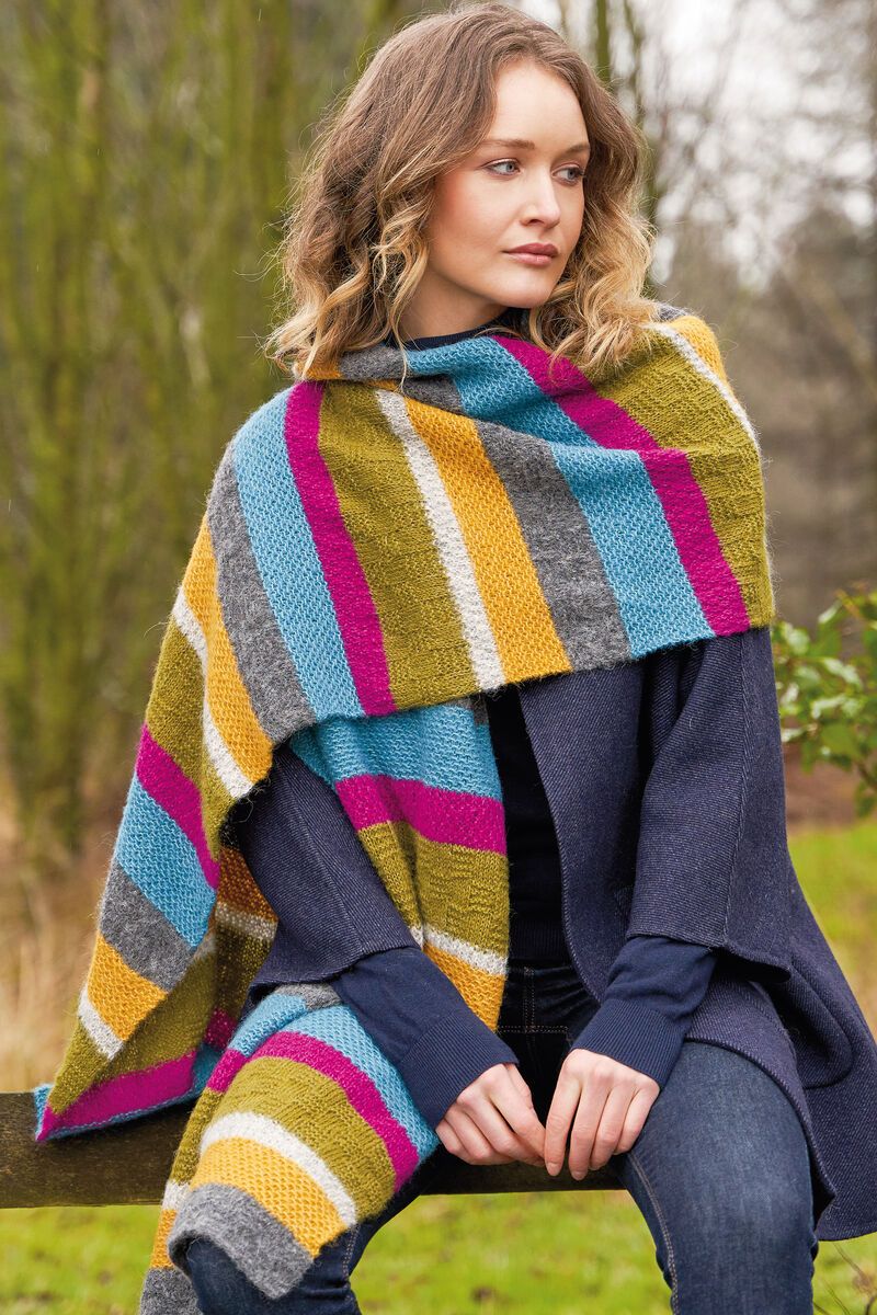 Rowan - Omslagdoek Patti | Het Wolhuis Rowan - Omslagdoek Patti | Het Wolhuis