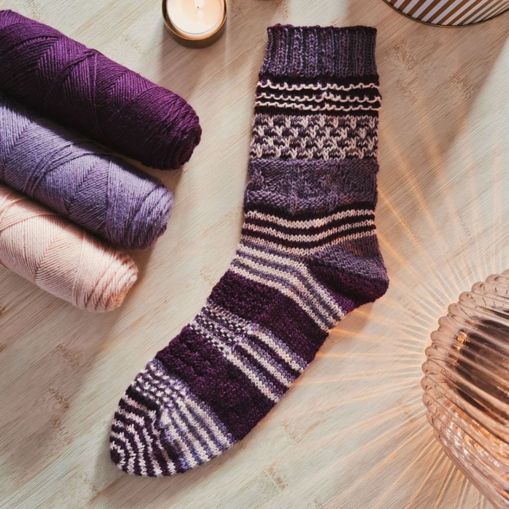 Stripy Soxx Advents KAL Lang Yarns | Het Wolhuis