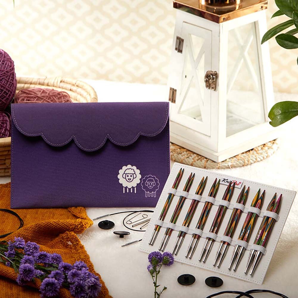 KnitPro Symfonie verwisselbare naaldenset deluxe - 20661 | Het Wolhuis KnitPro Symfonie verwisselbare naaldenset deluxe - 20661