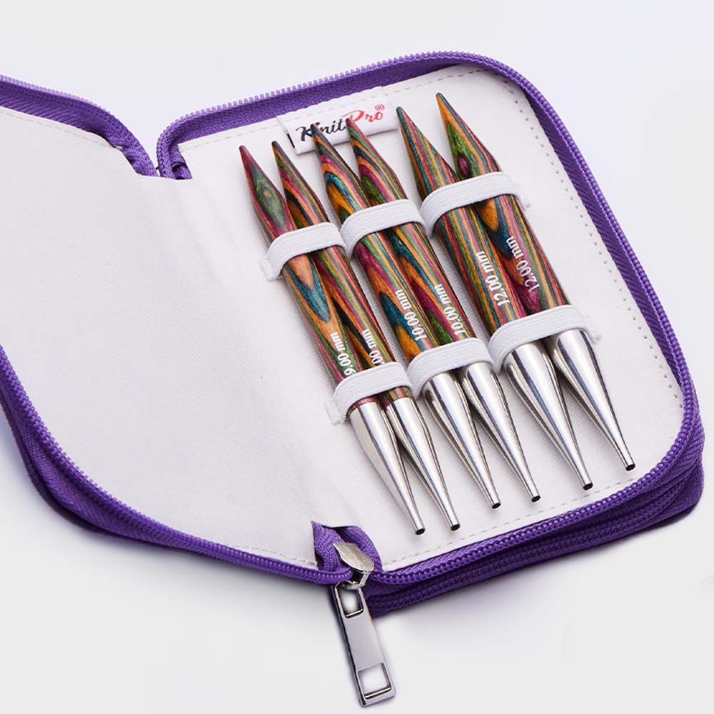 KnitPro Symfonie verwisselbare naaldenset chunky - 20663 | Het Wolhuis KnitPro Symfonie verwisselbare naaldenset chunky - 20663 | Het Wolhuis