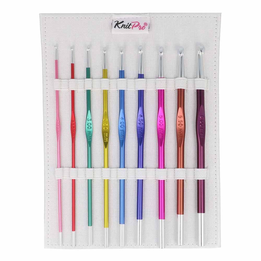 KnitPro Zing haaknaaldenset 15cm - 47430 | Het Wolhuis KnitPro Zing haaknaaldenset 15cm - 47430
