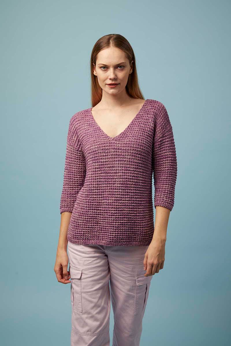 Lang Yarns - Trui Aria - 69-03 | Het Wolhuis Lang Yarns - Trui Aria - 69-03