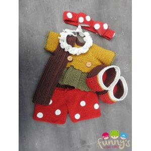Funny XXL Funny kledingset Dots herfst