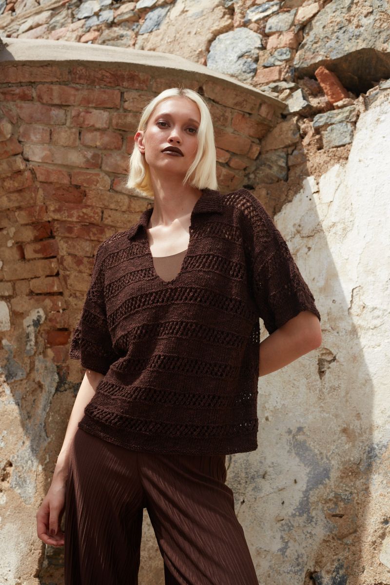 Lang Yarns - Trui Wander Off - 12-09 | Het Wolhuis Lang Yarns - Trui Wander Off - 12-09