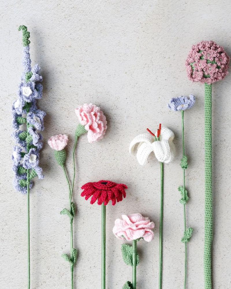 Bloemen haken - Sascha Blase-Van Wagtendonk | Het Wolhuis Bloemen haken - Sascha Blase-Van Wagtendonk