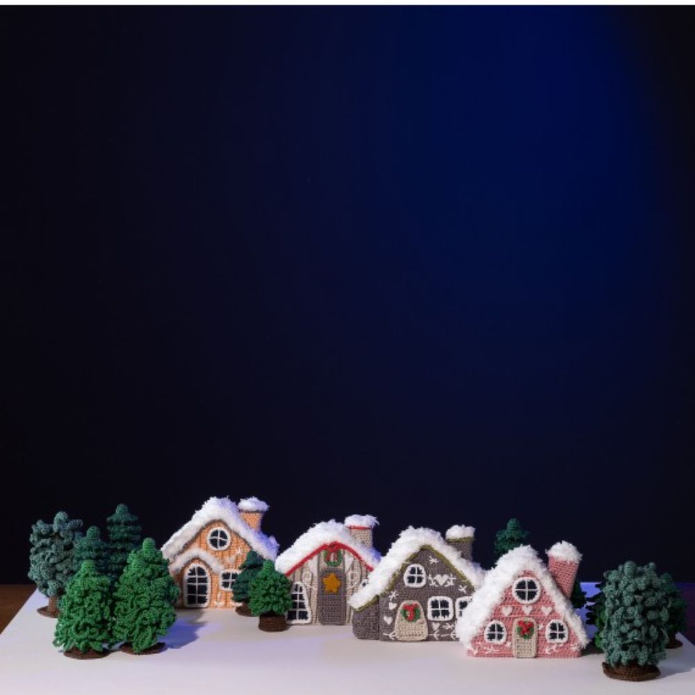 Kersthuisjes haken met Mr. Cey | Het Wolhuis Kersthuisjes haken met Mr. Cey - Mr. Cey