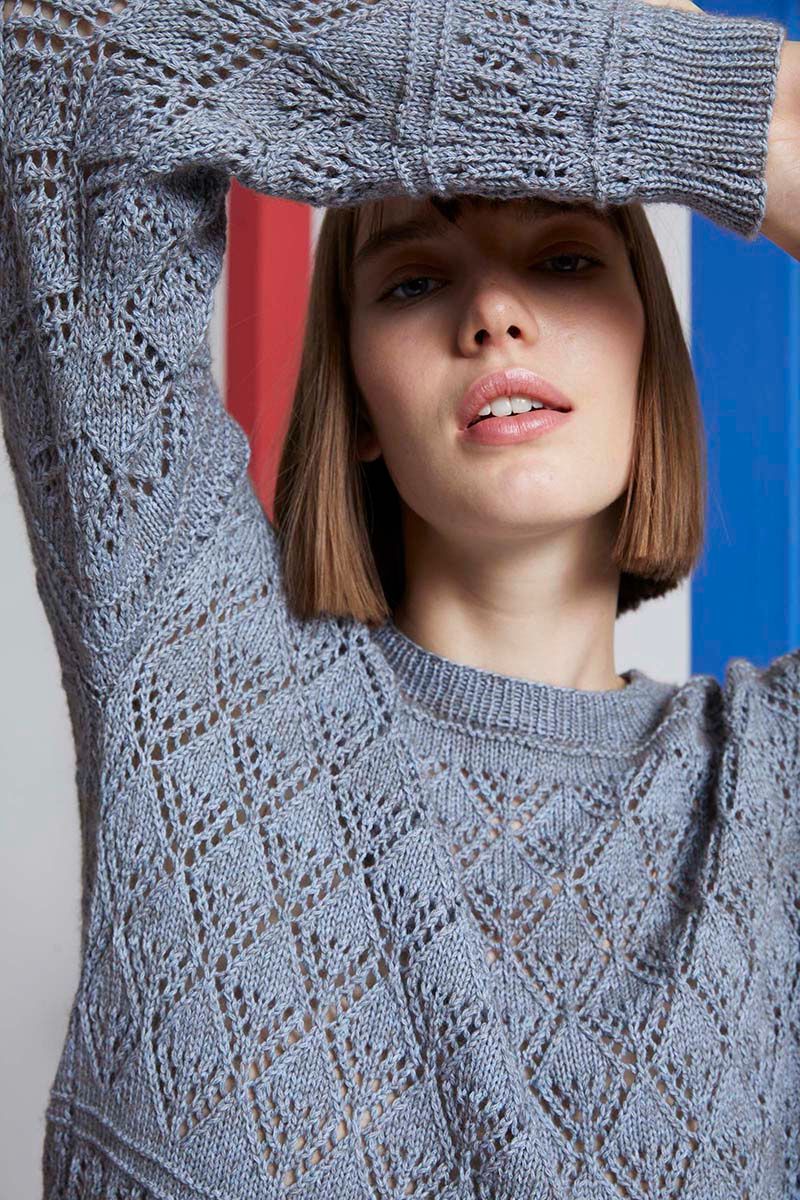 Lang Yarns - Trui Mina - 280-22 | Het Wolhuis Lang Yarns - Trui Mina - 280-22