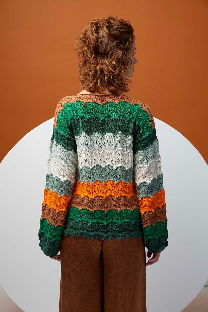 Lang Yarns - Trui Aylin - 280-28 | Het Wolhuis Lang Yarns - Trui Aylin - 280-28