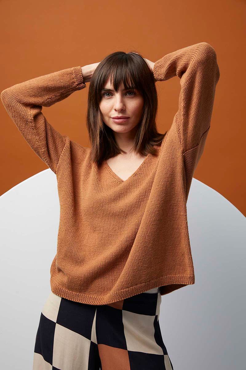 Lang Yarns - Trui Daria - 280-33 | Het Wolhuis Lang Yarns - Trui Daria - 280-33